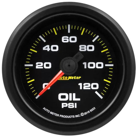 Autometer 2 1/16" 120PSI Oil Press Gauge | Universal (9253)
