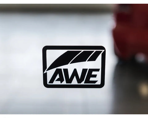 AWE Small Window Decal - Black (9710-11014)