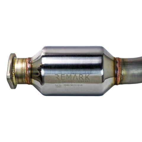 Remark Front Pipe w/ High Flow Cat | 2013+ Subaru BRZ / Toyota GR86 / Scion FR-S (RK-CT25T-03)