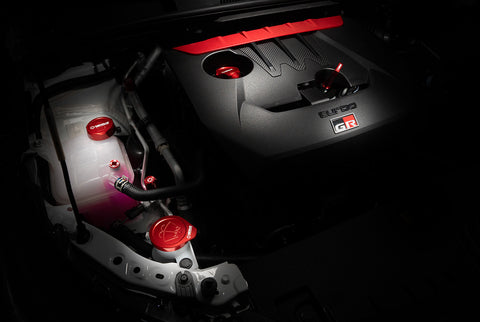 Verus Engineering Coolant Cap Cover & Coolant Bleed Screw | 2023+ Toyota GR Corolla (A0689A)