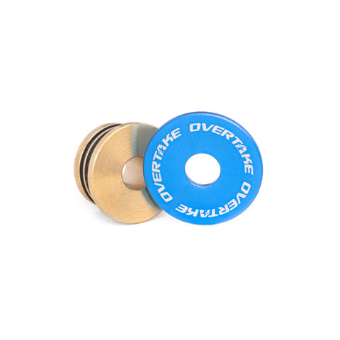 Overtake Brass Shifter Bushing Kit | Subaru 15+ WRX, 14-18 Forester / 18-23 Crosstrek / 10-13 Legacy GT/Outback XT (A10265)
