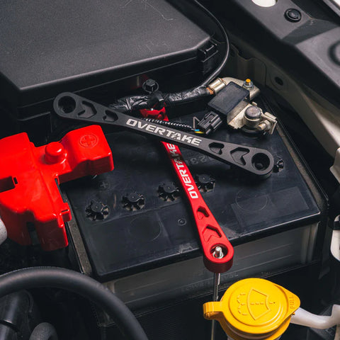 Overtake Battery Tie Down | Multiple Subaru Fitments (A10267)