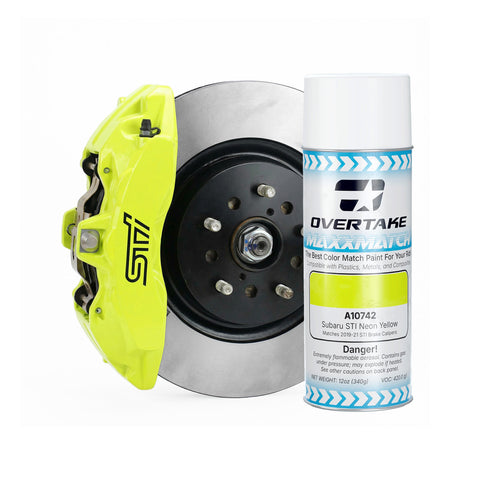 OVERTAKE MaxxMatch Paint - Subaru STI Neon Yellow | (A10742)