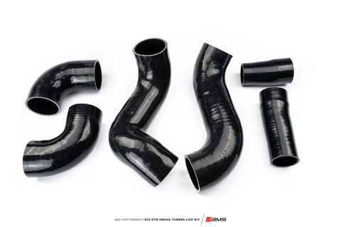 AMS Performance R35 GTR OMEGA Turbo Kit Lower Intercooler Piping | 2009+ Nissan GTR (ALP.07.14.0020-1)