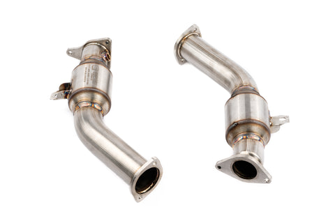 AMS Street Lower High Flow Cats | 2023+ Nissan Z & 2016-2024 Infiniti Q50 / Q60 VR30DDTT (AMS.53.05.0001-2)
