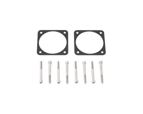 AMS Performance Throttle Body To 3.0" QuickClamp Adapter Flange Set | 2009-Current Nissan GTR w/ AMS GTR Throttle Bodies (ALP.07.08.0020-1)