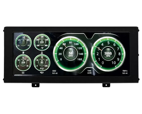 Autometer UNIVERSAL PANEL MOUNT Color Lcd Digital Instrument Display | Universal (7000)