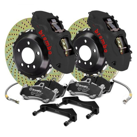 Brembo GTS BBK 6 / 4 Piston Cast Kit | 2014-2024 Infiniti Q50 RWD (1M1.9051AS/2P1.9054AS)