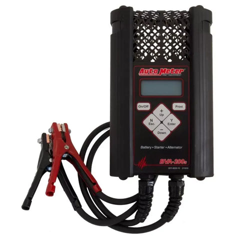 Autometer Professional Grade Intelligent Hand Held Electrical System Analyzer For 6V & 12 Applications | Universal (BVA-200S)