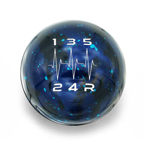 Billetworkz Cosmic Space Shift Knob w/ Heartbeat Engraving | Honda 5-Speed Manual (BW-KNB-5HON-HB5)