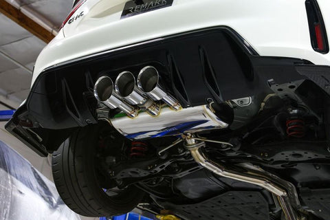 Remark Sports Touring Q-Spec Triple Tip Catback & Front Pipe | 2023+ Honda Civic Type-R (RK-C3076H-09Q)