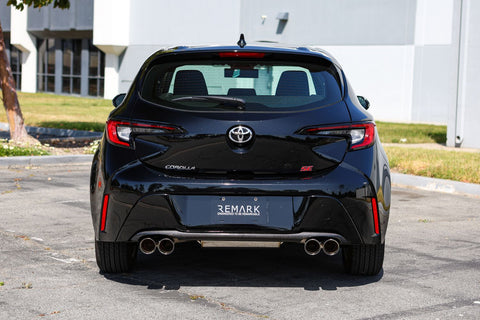 Remark QUIET-Spec Quad Exit Catback Exhaust | 2023+ Toyota Corolla Hatchback (RK-C4063T-01)
