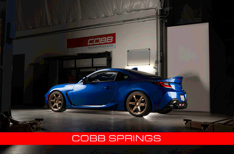 Cobb Lowering Springs | 2022+ Subaru BRZ / Toyota GR86 (CB-SUB006)