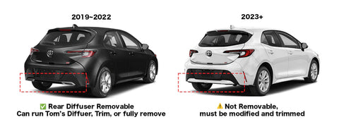 Remark QUIET-Spec Quad Exit Catback Exhaust | 2023+ Toyota Corolla Hatchback (RK-C4063T-01)