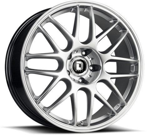 Drag Wheels DR37 Gunmetal Gray w/ Machined Spoke Faces 17x7.5 | 5x120 (DR371775234272GMM)