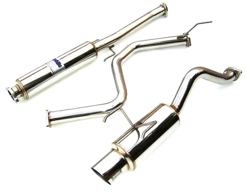 Invidia N1 Catback Exhaust | 1996-2000 Honda Civic Hatchback (HS96HC3GTP)