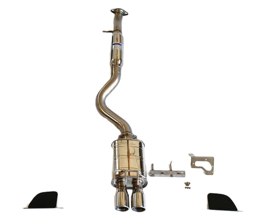 Invidia Invidia Q300 Rolled Stainless Steel Tip Catback | 2023+ Toyota GR Corolla (HS22TGCQ32RSL)