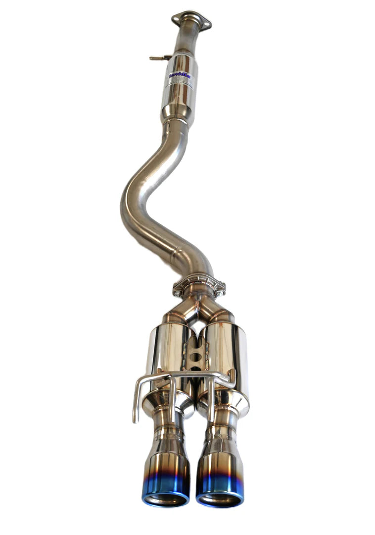 Invidia Invidia R400 Rolled Titanium Tip Catback | 2023+ Toyota GR Corolla (HS22TGCGM2RTL)