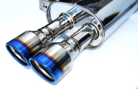 Invidia Q300 Catback Exhaust w/Titanium Tips | 2014-2024 Mini Cooper S (HS14MCSG3T)