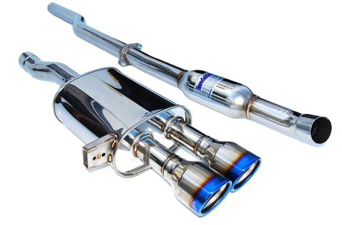 Invidia Q300 Catback Exhaust w/Titanium Tips | 2014-2024 Mini Cooper S (HS14MCSG3T)