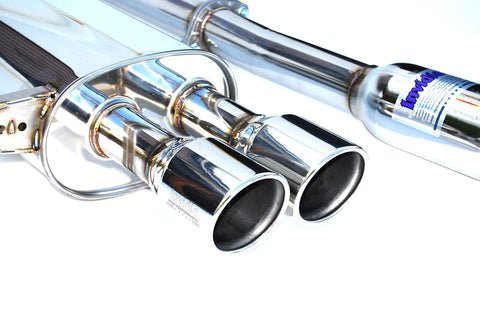 Invidia Q300 Catback Exhaust w/Stainless Steel Tips | 2014-Up Mini Cooper-S (HS14MCSG3S)