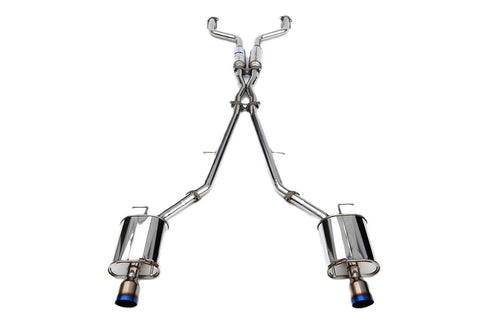 Invidia Q300 Catback Exhaust w/Single Layer Titanium Tips | 2007-Up Infiniti G35/G37 Sedan (HS07IG4G3T)