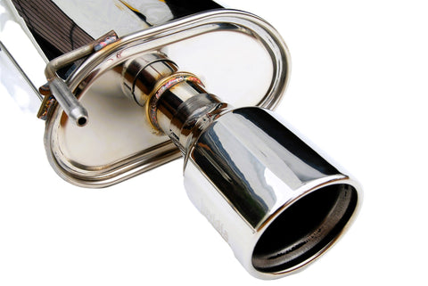 Invidia Q300 Catback Exhaust w/Rolled Stainless Steel Tips | 2007-Up Infiniti G35/G37 Sedan (HS07IG4G3S)