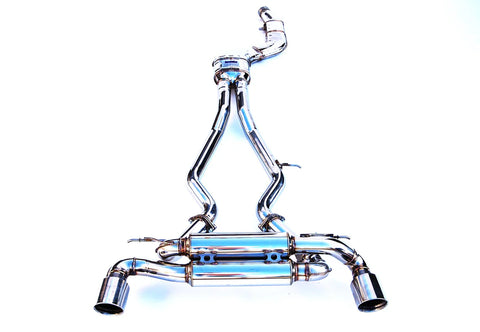 Invidia Gemini R400 Rolled S.S.Tips Cat-back Exhaust | 2019-2024 Toyota GR Supra (HS19TSP4VGM1RS)