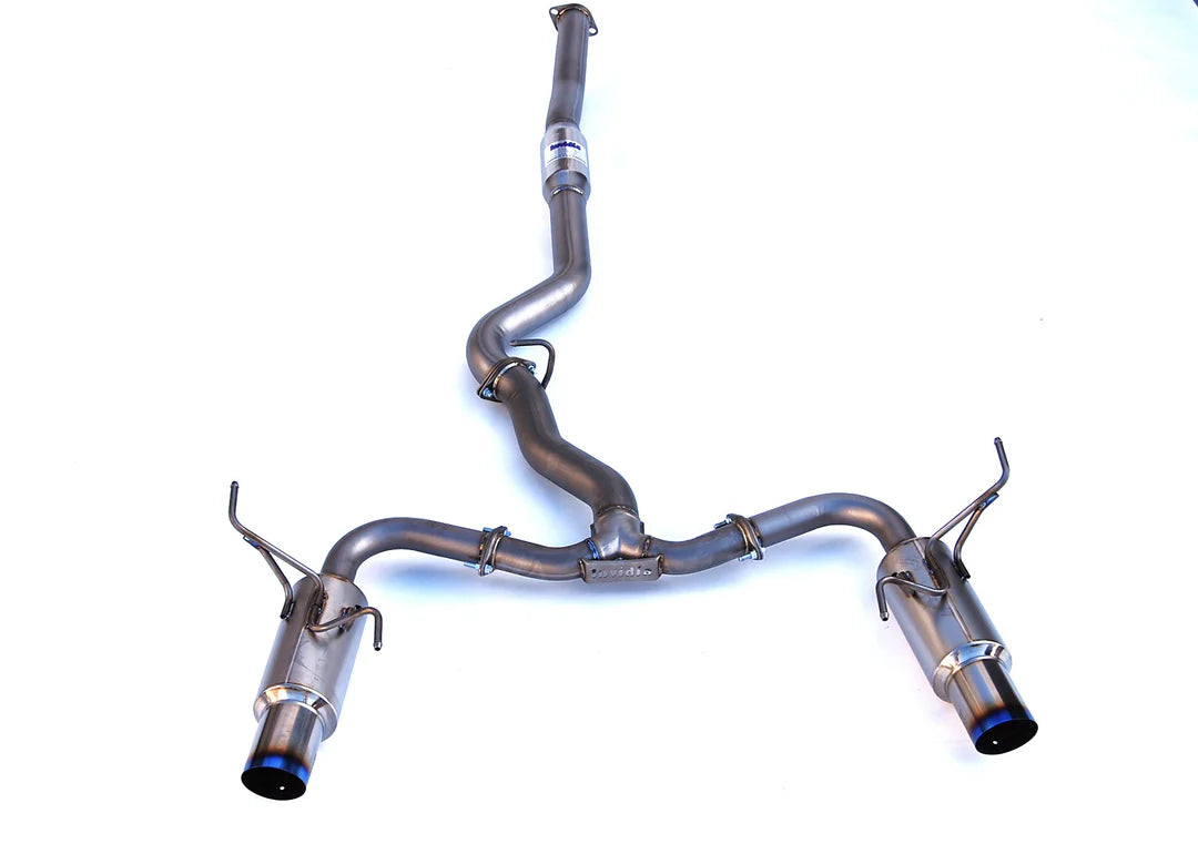 Invidia N1 Twin Outlet Single Layer Tip SS Cat-Back Exhaust | 2015