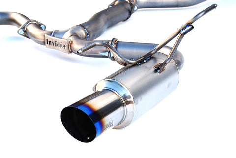 Invidia N1 Twin Outlet Cat-Back Exhaust | 2008-2014 Subaru WRX STI Sedan (HS11STIGTT)