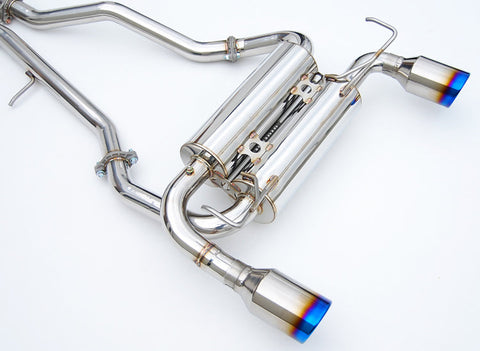 Invidia Gemini Catback Exhaust w/Titanium Tips | 2003-08 Infiniti FX35 / FX45(HS03IFXGID)