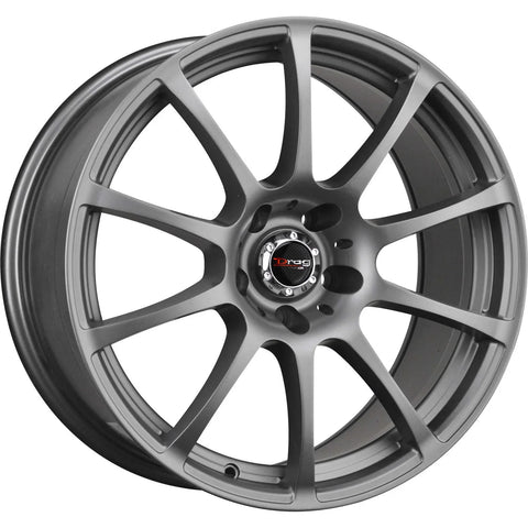 Drag Wheels DR49 Charcoal Gray 18x9 | 5x114.3 (DR49189062073GMF1)