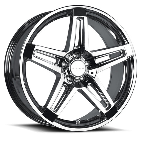 Drag Wheels DR74 PVD Chrome 20x9 | 5x130 (DR74209434571VC)