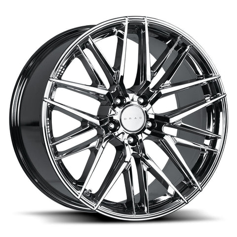 Drag D Rims For Drag Wheels DR77 PVD Chrome 18x8 | 5x112 (DR77188214566VC) – MAPerformance