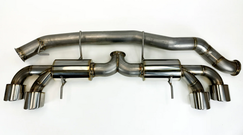 ETS 4.0" Stainless Steel Exhaust System | 2009+ Nissan GT-R R35 (300-10-EXH-15/16/17/18)