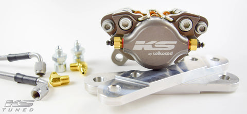 KS Tuned Front Drag Brakes | 1992-2000 Honda Civic & 1994-2001 Acura Integra (KST-3000)