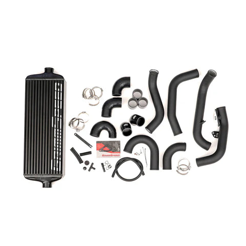 GrimmSpeed Black Core/Pipe Front Mount Intercooler Kit | 2015-2021 Subaru STI (090257)