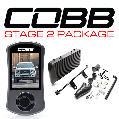Cobb Stage 2 Power Package | 2018-2020 Ford F-150 Ecoboost 2.7T (FOR0080020)