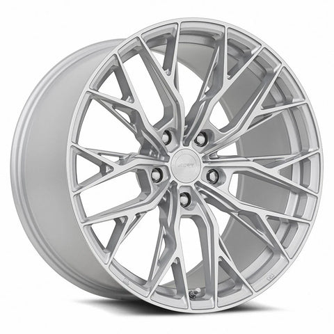 MRR Wheels GF5 Silver w/ Machined Spoke Faces 20x11 | 5x114.3 (GF0520A65xx20S-51420)