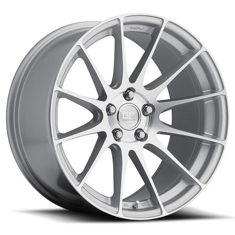 MRR Wheels GF6 Silver w/ Machined Spoke Faces 19x9.5 | 5x114.3 (GF0619955xx15S-51420)