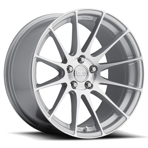 MRR Wheels GF6 Silver w/ Machined Spoke Faces 19x8.5 | 5x114.3 (GF0619855xx12S-51420)
