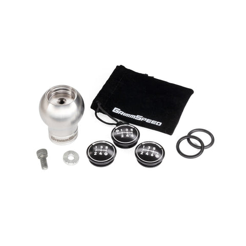 GrimmSpeed Swap-Top Weighted Shift Knob Kit | (GRM1.1007.1.SS/GRM1.1006.1.SS)