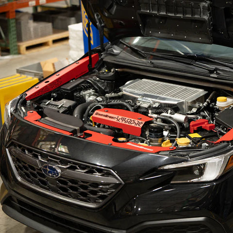 Grimmspeed Pulley Cover | 2022+ Subaru WRX / 2019+ Subaru Ascent (113086)