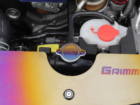 GrimmSpeed Titanium Radiator Cap – 1.3 Bar | Subaru Radiators & Expansion Tanks (GRM.1013.1)