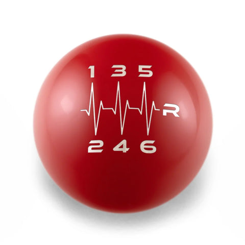 Billetworkz Weighted Shift Knob w/ Heartbeat Engraving | Honda 6-Speed Manual (BW-KNB-6HON-HB6)