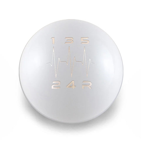 Billetworkz Weighted Shift Knob w/ Heartbeat Engraving | Honda 5-Speed Manual (BW-KNB-5HON-HB5)