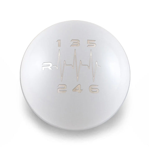 Billetworkz Weighted Shift Knob w/ Heartbeat Engraving | 2023+ Toyota GR Corolla (BW-KNB-E210-HB6)