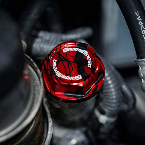 GrimmSpeed V2 Bolt Oil Cap | (GRM120014)