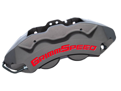 GrimmSpeed 4-Piston Brake Caliper Kit - 340mm Rotor | 2022+ Subaru WRX (GRM.1174.1)