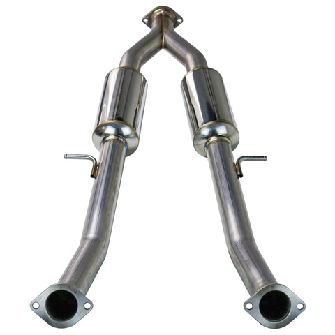 Remark Mid Pipe w/ High Flow Cat | 2023+ Nissan Z (RO-CP35-N/C)